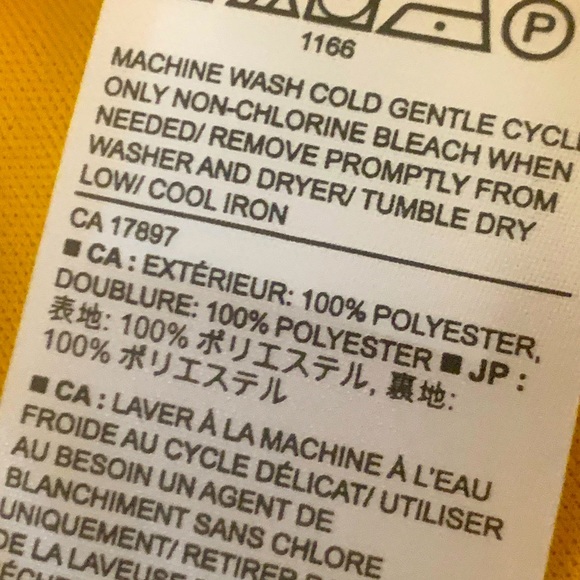 BANANA REPUBLIC NWOT Mustard Yellow Polka Dot Dress w/Belt - Size 2 - Picture 5 of 7